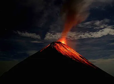 Lago Vulcano de Fuego